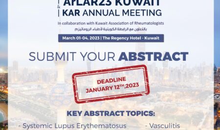 Submit your abstract to the ArLAR23 Kuwait Congress